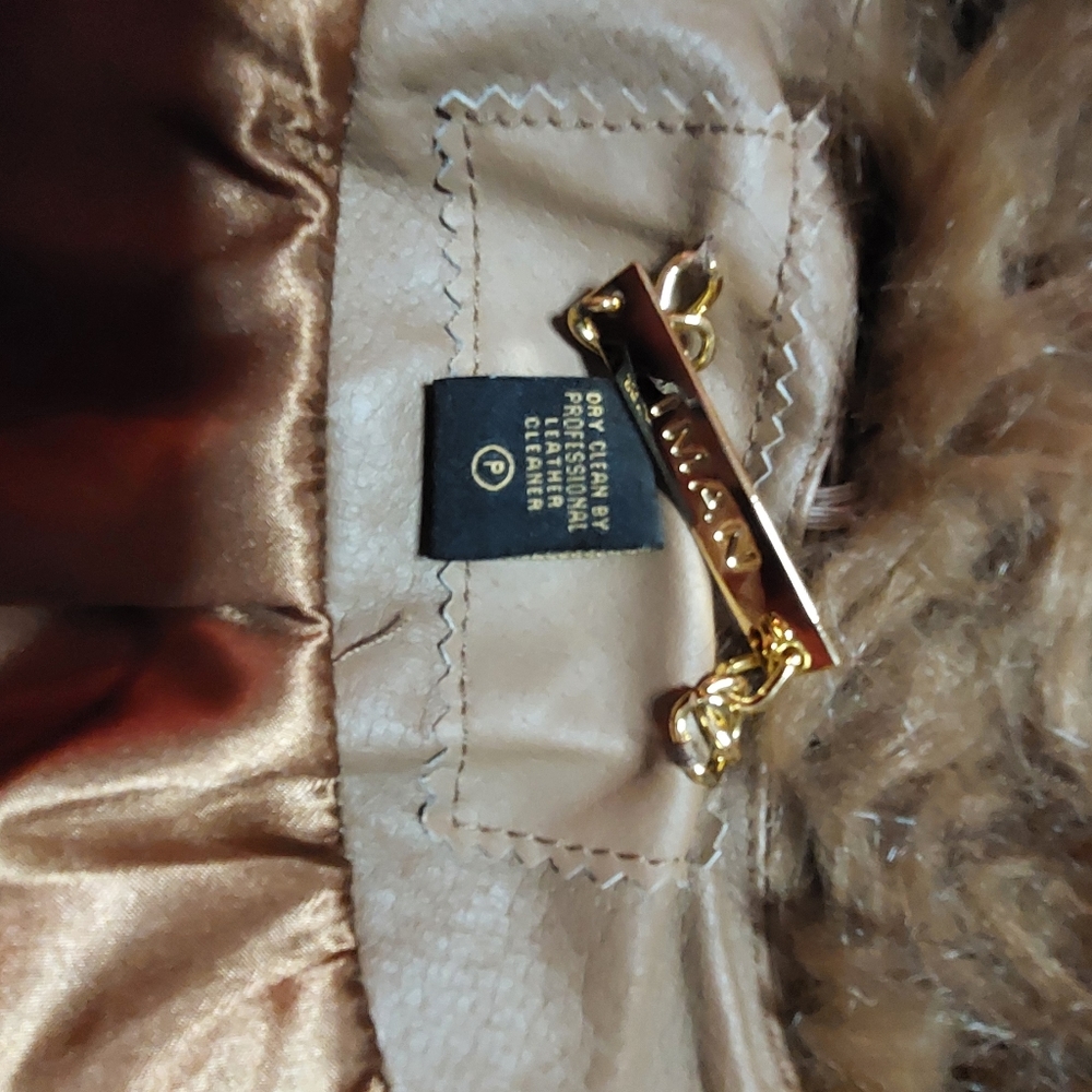 Iman leather jacket and purse combo - Picture 4 of 8